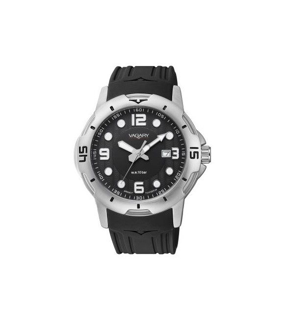 Orologio Solo Tempo Uomo Vagary by Citizen Aqua39 nero ib6-019-50