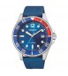 Orologio Solo Tempo Uomo Vagary by Citizen Aqua39 rosso blu gomma vd5-112-70