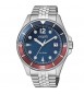 Orologio Solo Tempo Uomo Vagary by Citizen Aqua39 rosso blu vd5-015-73
