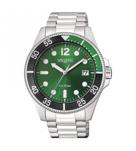 Orologio Solo Tempo Uomo Vagary by Citizen Aqua39 verde nero vd5-112-41