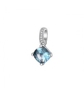 Pendente Gioielli Fancy by Brosway in argento zircone cushion azzurro fcl18