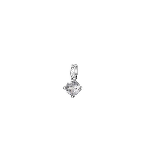 Pendente Gioielli Fancy by Brosway in argento zircone cushion bianco fiw26