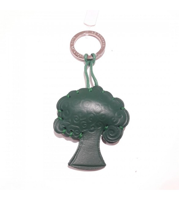 Portachiavi Keychain in cuoio La Cuoieria Made in Italy Albero p368