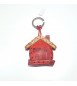 Portachiavi Keychain in cuoio La Cuoieria Made in Italy Casa p367