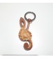 Portachiavi Keychain in cuoio La Cuoieria Made in Italy Chiave di Violino p336