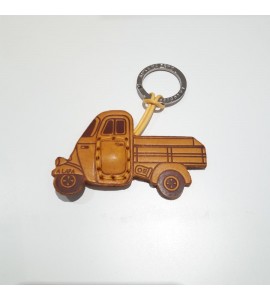 Portachiavi Keychain in cuoio La Cuoieria Made in Italy Lapa p364