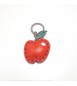 Portachiavi Keychain in cuoio La Cuoieria Made in Italy Mela p346
