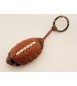 Portachiavi Keychain in cuoio La Cuoieria Made in Italy Palla da Rugby p380