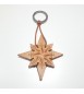 Portachiavi Keychain in cuoio La Cuoieria Made in Italy Rosa dei Venti p311