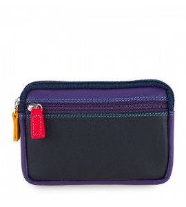 Portafoglio Astuccio donna Mywalit in Pelle con doppia Zip Black Pace Double Zip Purse 1265-4