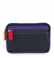 Portafoglio Astuccio donna Mywalit in Pelle con doppia Zip Black Pace Double Zip Purse 1265-4