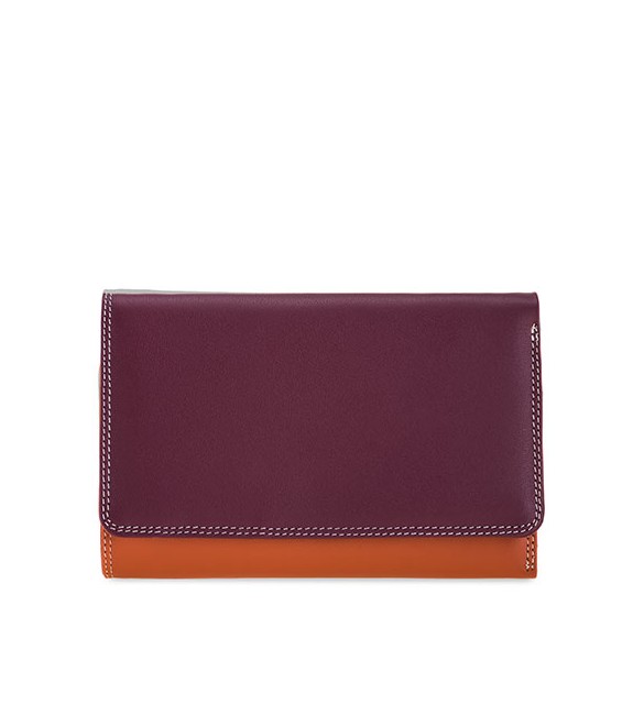 Portafoglio donna Mywalit a tre ante medio Chianti Medium Tri-fold w/Outer Zip Purse 363-136 NEW COLOUR