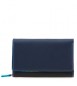 Portafoglio donna Mywalit Medio in Pelle con risvolto Black Pace Medium Flap Interior Zip Purse 1267-4