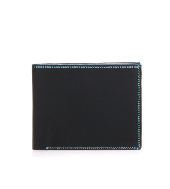 Portafoglio uomo Mywalit medio Black Pace Wallet w/Zip Coin Section 134-4