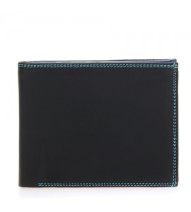 Portafoglio uomo Mywalit medio Black Pace Wallet w/Zip Coin Section 134-4