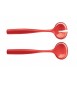 Posate Insalata Guzzini Grace Rosso Trasparente 29730065