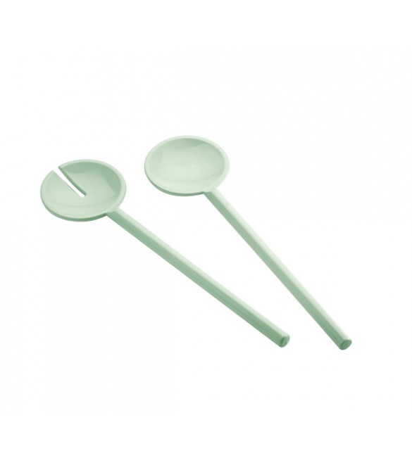 Posate Insalata Guzzini Tiffany Verde Malva 095801243