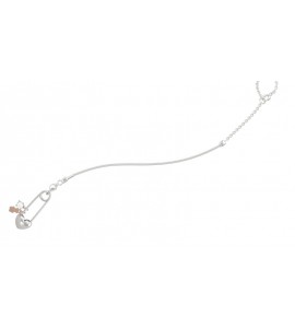 Spilla Bambino Bambina Gioielli Nanan Bijou argento nome nan0268