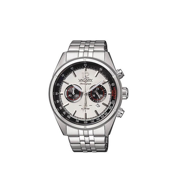 Orologio Cronografo Uomo Vagary by Citizen Rockwell bianco iv4-811-11