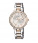 Orologio Solo Tempo Donna Vagary by Citizen Flair bicolore silver iu3-339-11