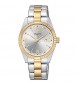 Orologio Solo Tempo Donna Vagary by Citizen Timeless bicolore silver iu2-235-11
