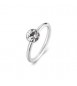 Anello Donna Gioielli Brosway Symphonia in acciaio e cristallo crystal mis 16 bym183c