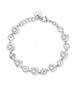 Bracciale Donna Gioielli Brosway Symphonia in acciaio con cristalli bianchi bym165