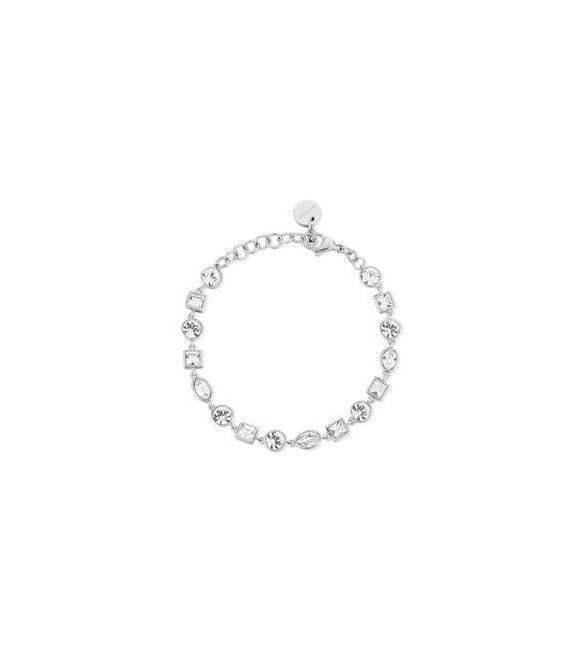 Bracciale Donna Gioielli Brosway Symphonia in acciaio con cristalli bianchi bym168