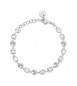 Bracciale Donna Gioielli Brosway Symphonia in acciaio con cristalli bianchi bym168