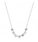 Collana Donna Gioielli Brosway Symphonia in acciaio e cristalli bianchi bym161