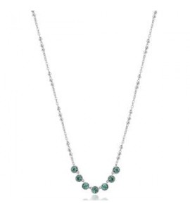 Collana Donna Gioielli Brosway Symphonia in acciaio e cristalli erinite bym160