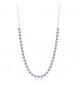 Collana Donna Gioielli Brosway Symphonia in acciaio e cristalli light sapphire bym158