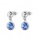 Orecchini Donna Gioielli Brosway Symphonia in acciaio con cristalli bianchi light sapphire bym174