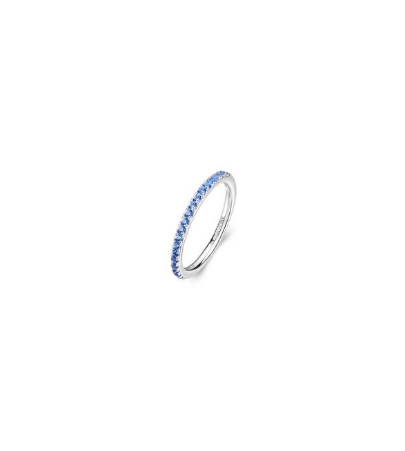 Anello veretta Gioielli Fancy by Brosway in argento zirconi blu misura 12 ffb65b
