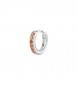 Mono Orecchino cerchietto Gioielli Fancy by Brosway in argento zirconi arancione mm 12 fvo15