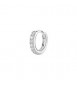 Mono Orecchino cerchietto Gioielli Fancy by Brosway in argento zirconi bianchi mm 12 fiw88