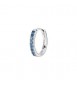 Mono Orecchino cerchietto Gioielli Fancy by Brosway in argento zirconi blu mm 14 ffb81