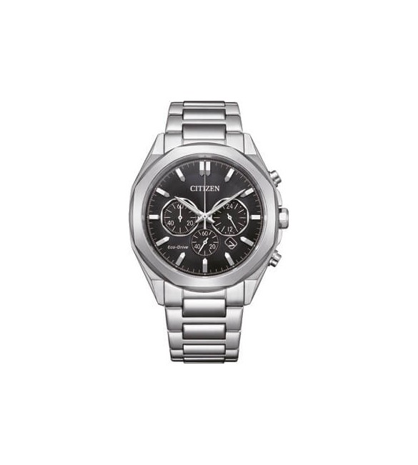 Orologio Cronografo Uomo Citizen Eco Drive Metropolitan  nero ca4590-81e