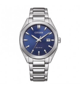 Orologio Solo Tempo Uomo Citizen Eco Drive Metropolitan blu bm7620-83l