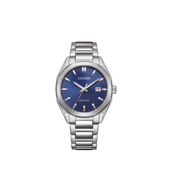 Orologio Solo Tempo Uomo Citizen Eco Drive Metropolitan blu bm7620-83l
