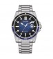 Orologio Solo Tempo Uomo Citizen Eco Drive Marine blu aw1810-85l