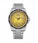 Orologio Solo Tempo Uomo Citizen Eco Drive Marine giallo aw1816-89x