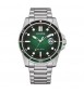 Orologio Solo Tempo Uomo Citizen Eco Drive Marine verde aw1811-82x
