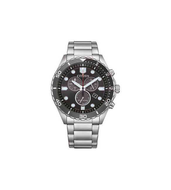 Orologio Cronografo Uomo Citizen Eco Drive Sport nero at2568-82e