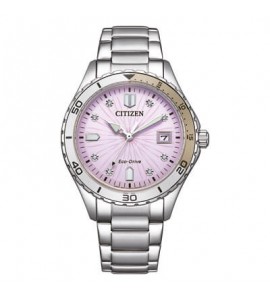 Orologio Solo Tempo Donna Citizen Eco Drive rosa fe6170-88x