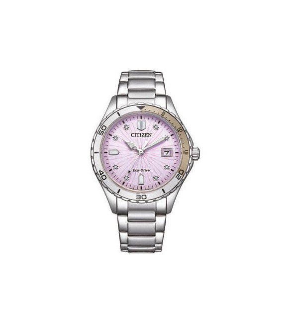Orologio Solo Tempo Donna Citizen Eco Drive rosa fe6170-88x