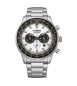 Orologio Cronografo Uomo Citizen Eco Drive Aviator bianco ca4500-91a