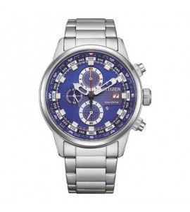 Orologio Cronografo Uomo Citizen Eco Drive Nautic blu ca0860-80l