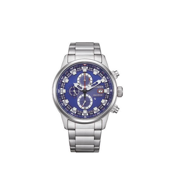 Orologio Cronografo Uomo Citizen Eco Drive Nautic blu ca0860-80l