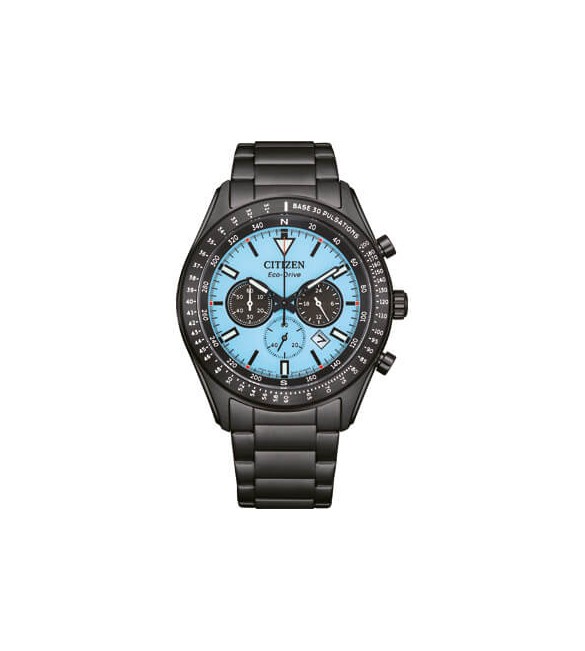 Orologio Cronografo Uomo Citizen Eco Drive Rescue blu ca4605-85l